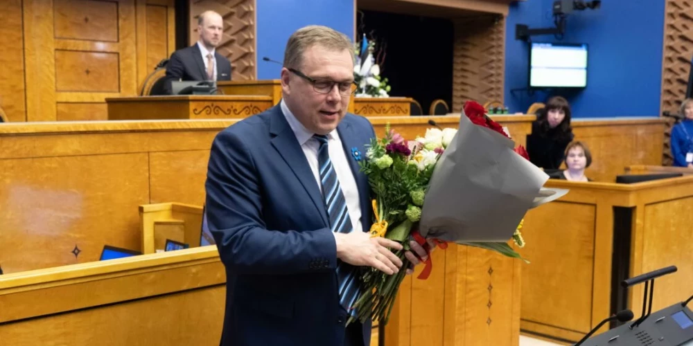 Председатель эстонского парламента Лаури Хуссар (Фото: Эрик Пейнар, Рийгикогу Эстонии)