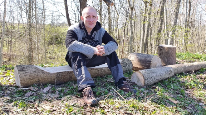 Ivars Zviedris talkas dienā noguris, bet gandarīts par paveikto.