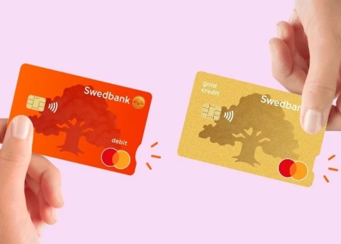 Jaunās "Swedbank" norēķinu kartes būs ērtākas cilvēkiem ar redzes traucējumiem