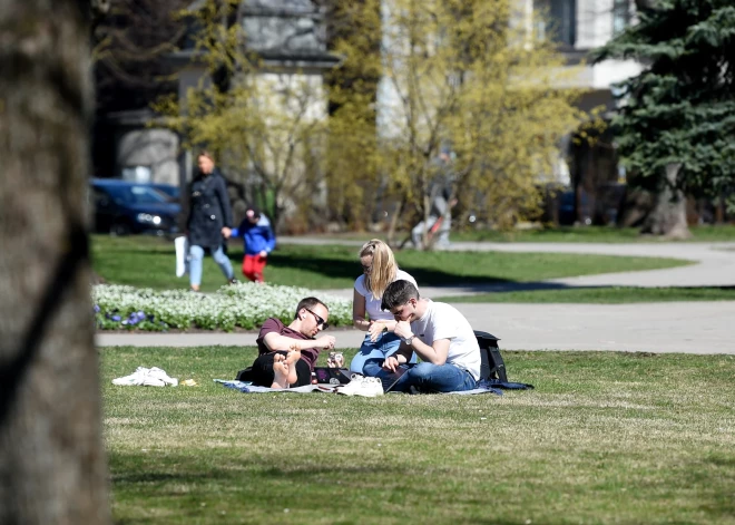 Nākamnedēļ gaisa temperatūra pakāpsies līdz +20 grādiem