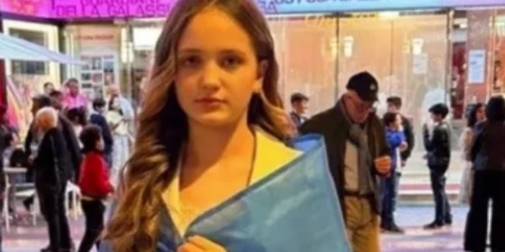 Ukraiņu pusaudze demonstratīvi atsakās uzstāties Sanremo junioru dziesmu konkursā, kamēr tur piedalās "teroristu valsts" pārstāvji