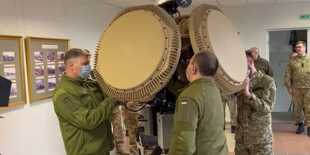 Ukrainā nogādāti trīs no 16 Lietuvas ziedojumu akcijā iegādātiem radariem