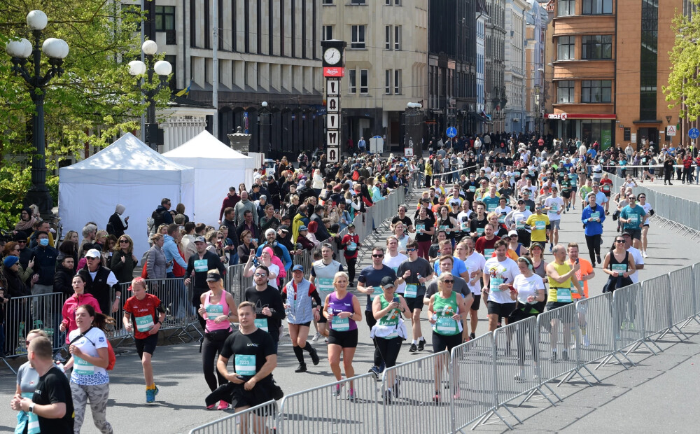 Rīgas maratonam reģistrējušies vairāk nekā 23 000 skrējēju no 77 pasaules valstīm
