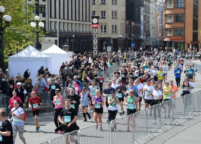 Rīgas maratonam reģistrējušies vairāk nekā 23 000 skrējēju no 77 pasaules valstīm