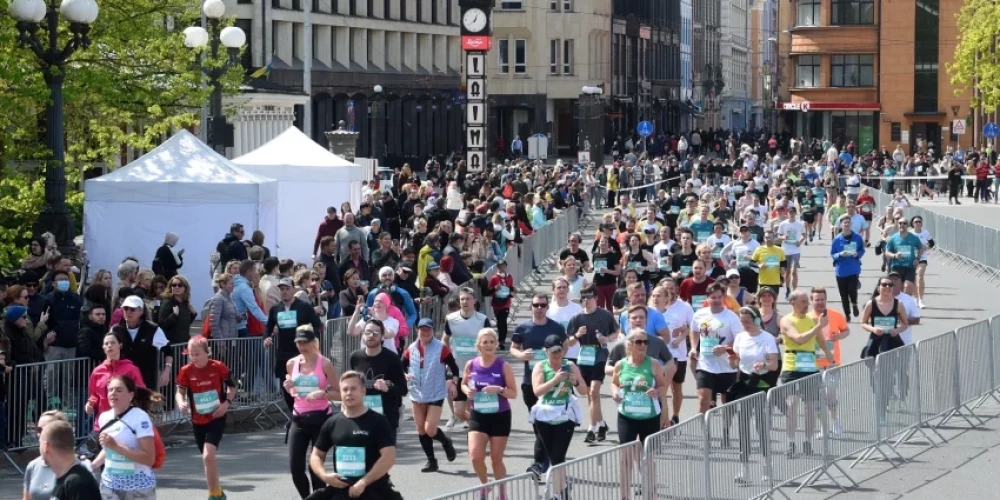 На Рижский марафон зарегистрировались более 23 000 бегунов из 77-и стран