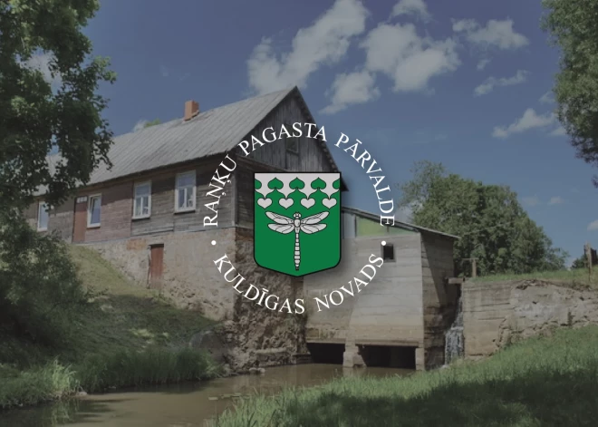Kuldīgas novada Raņķu pagasts ticis pie sava ģērboņa