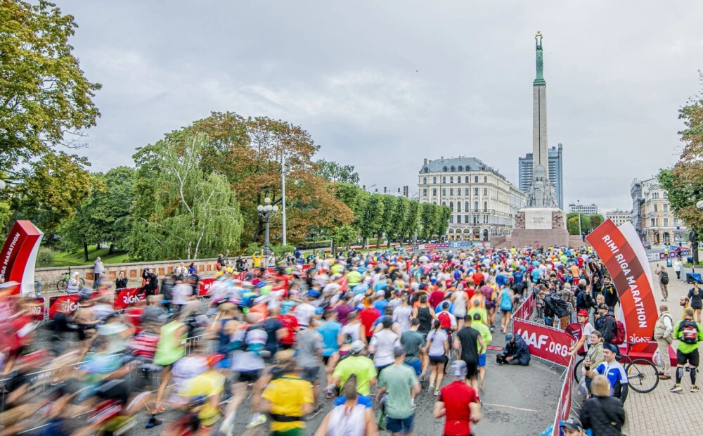 Startē Rīgas maratons