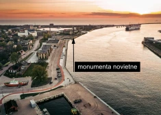 Monumenta novietne paredzēta Ostas ielas promenādē, vietā, kur paveras skats uz Ventspils ostu un jūras vārtiem, simboliski raksturojot Spādes plašo darbības vērienu. 