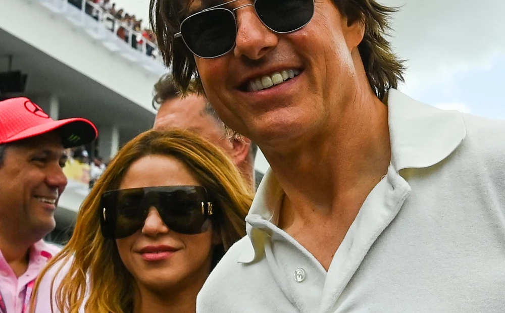 “Shakira and Tom Cruise Spotted Together at Formula 1 Grand Prix in Miami”