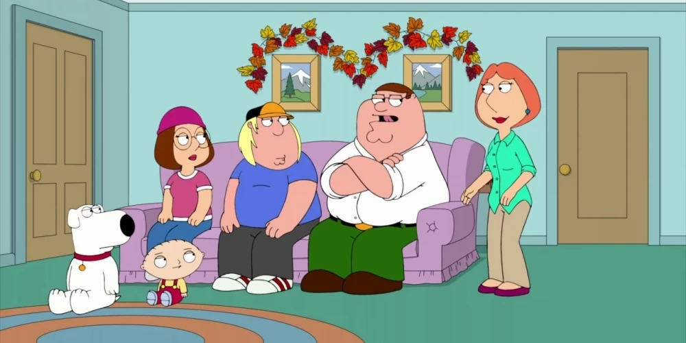 "Family Guy"  ir animācijas seriāls par konfliktējošu ģimeni, kura dzīvo Kouhogā, Rodailendas štatā, ASV. Šī seriāla autors ir Sets Makfārlins. Seriāla pirmā sērija tika parādīta 1999. gada 31. janvārī. Vēlāk seriālu beidza rādīt 2002. gada 14. februārī, tomēr sakarā ar augstajiem šī seriāla DVD pārdošanas rādītājiem to tika nolemts atsākt rādīt 2005. gada 1. maijā. Latvijā tas tiek pārraidīts kanālā TV6. Seriāla galvenie varoņi ir Grifinu ģimene. Tās galva ir Pīters. Viņa sieva ir mājsaimniece Luisa. Viņiem ir trīs bērni — Mega, Kriss un Stīvijs, kā arī suns Braiens.