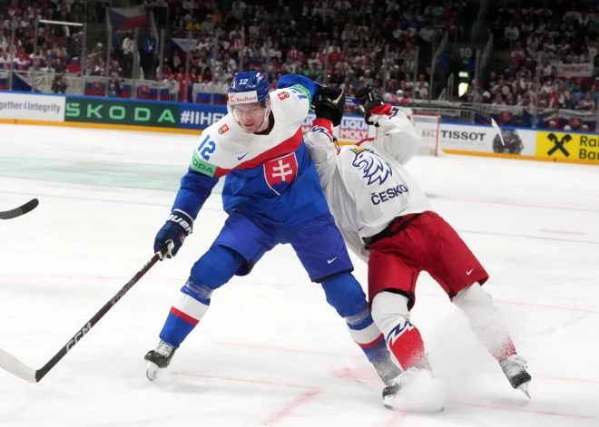 Pasaules hokeja čempionāta spēle starp Čehiijas un Slovākijas valstsvienībām ''Arēnā RĪga''.