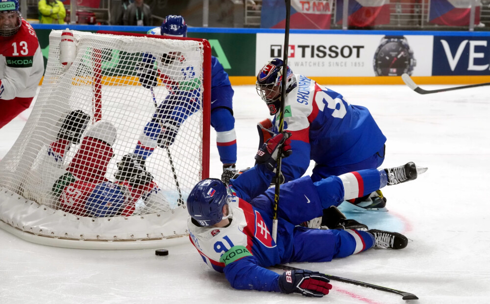 FOTO: Pasaules čempionāts hokejā Rīgā sākas ar Čehijas uzvaru pār Slovākiju