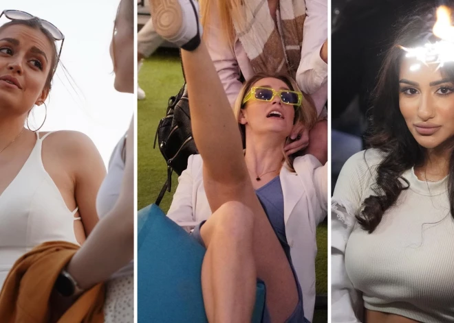 FOTO: ar dzirkstošiem dzērieniem un neslēptiem smaidiem glamūrīgo ballīšu baudītāji priecājas par Andrejostas kvartāla atklāšanu