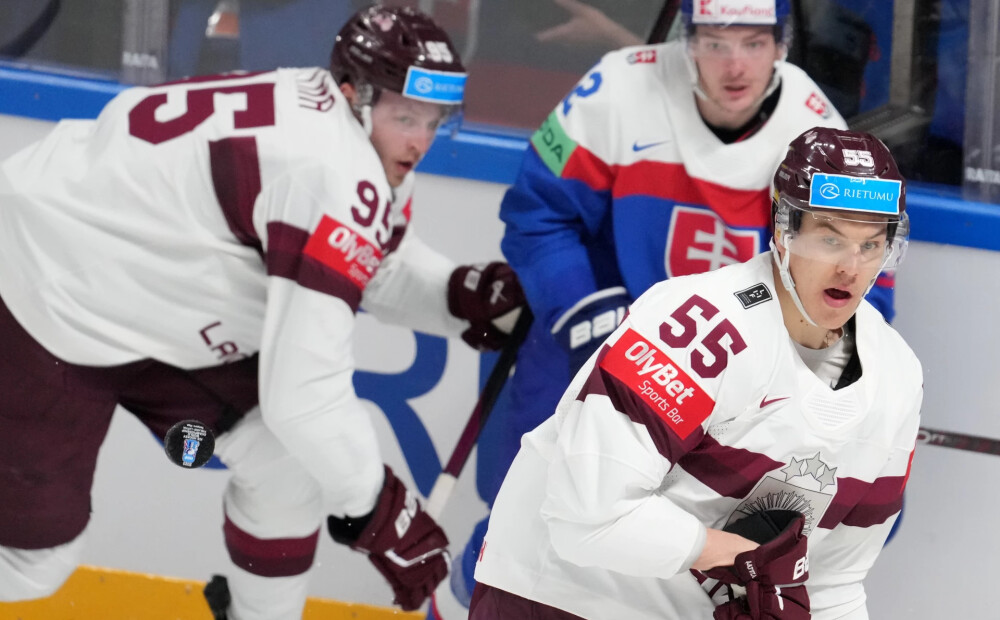 Latvija - Slovākija, rit 3. periods — 1:1