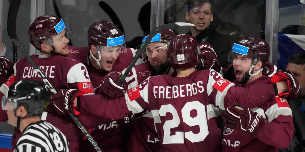 Это победа! Сборная Латвии по хоккею обыграла сборную Чехии