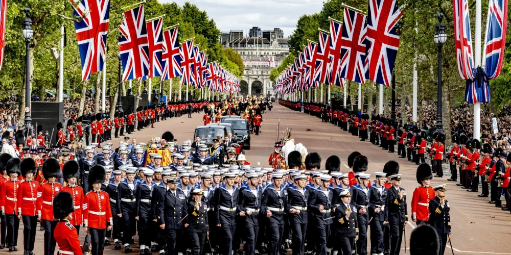 Похороны королевы Британии Елизаветы II