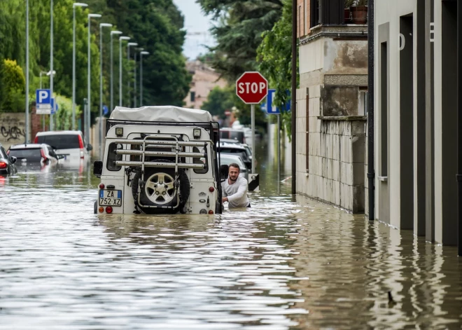 Plūdos Itālijā bojāgājušo skaits pieaudzis līdz 11