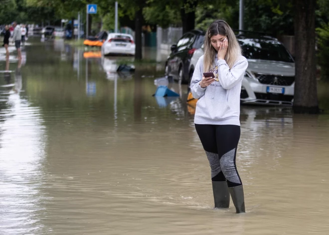 Plūdos Itālijā bojāgājušo skaits pieaudzis līdz 13