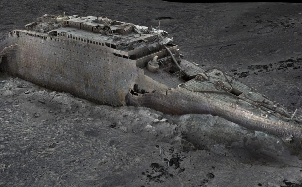 “New 3D Titanic Model Unveils Surprising Details of the Sunken Ship”