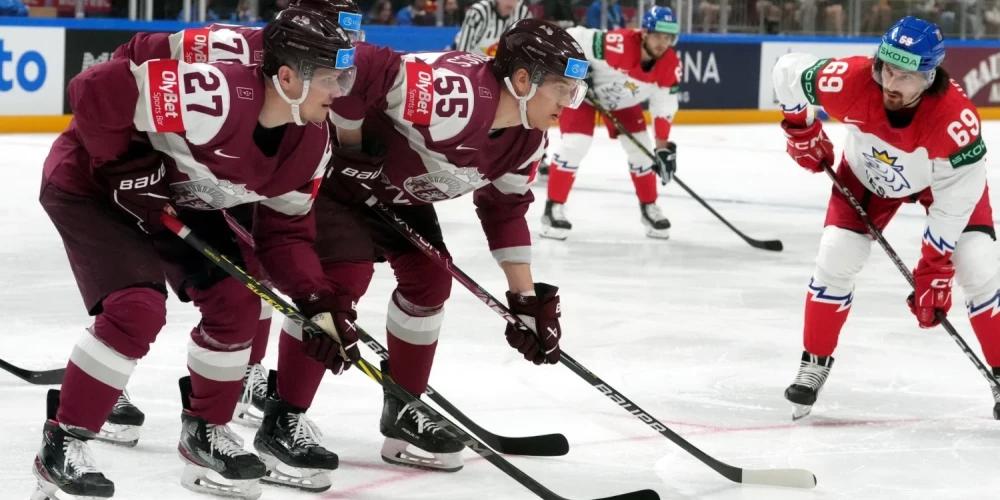 Latvijas hokeja izlasei pasaules čempionātā otrs sliktākais vairākums