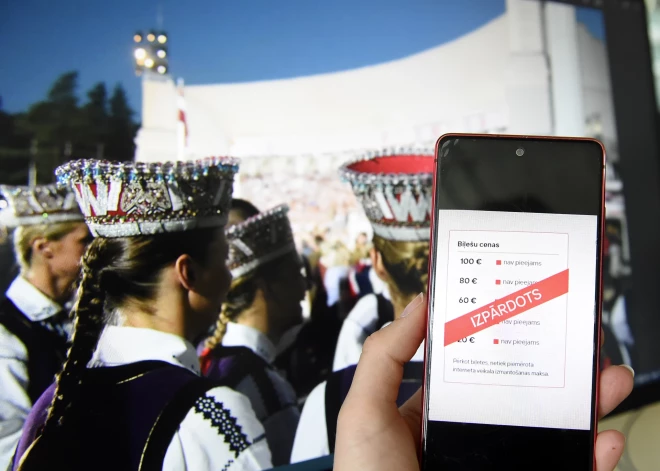 Biļetes uz Dziesmu un deju svētku pasākumiem Mežaparkā iegādājušies interesenti no 48 valstīm