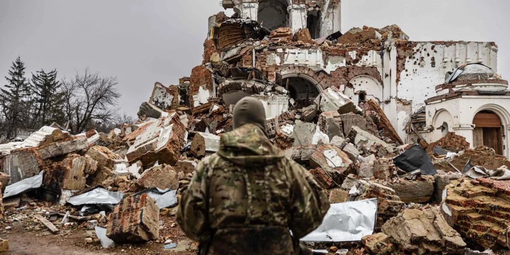 Bahmutā krituši pieci Ukrainas pusē karojošā baltkrievu pulka karavīri