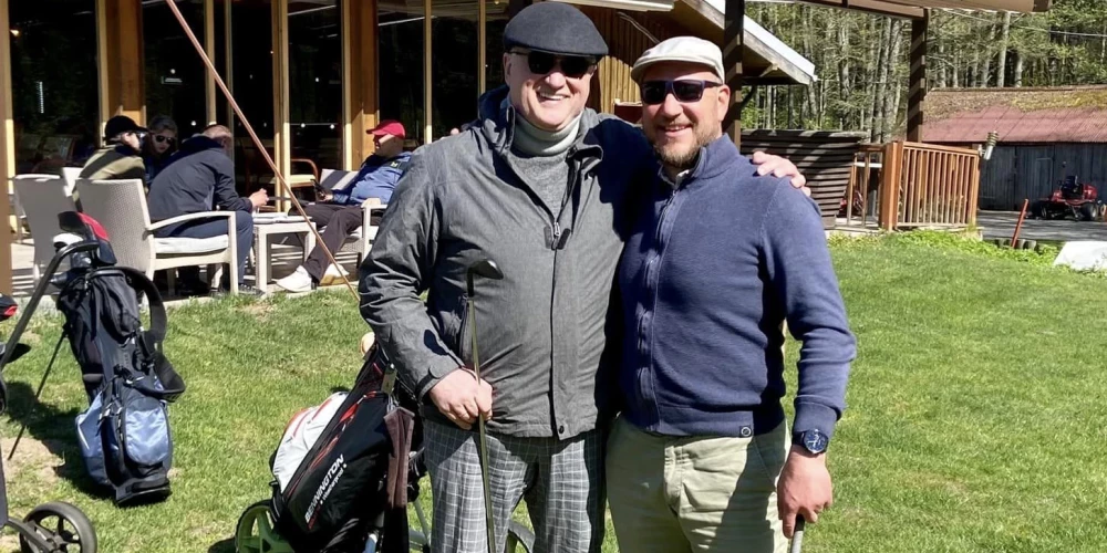 Māris Ozoliņš 60 gadu vecumā pievērsies golfam