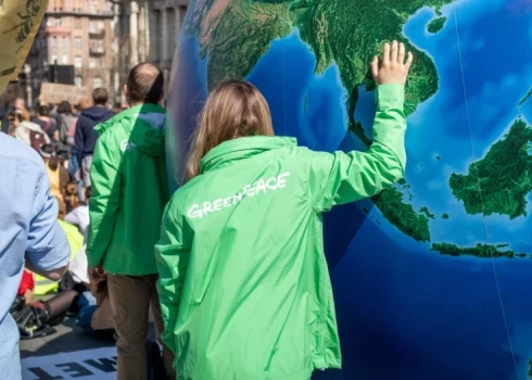 Krievija aizliegusi "Greenpeace"