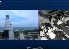 SpaceX отправила к МКС корабль с туристами на борту