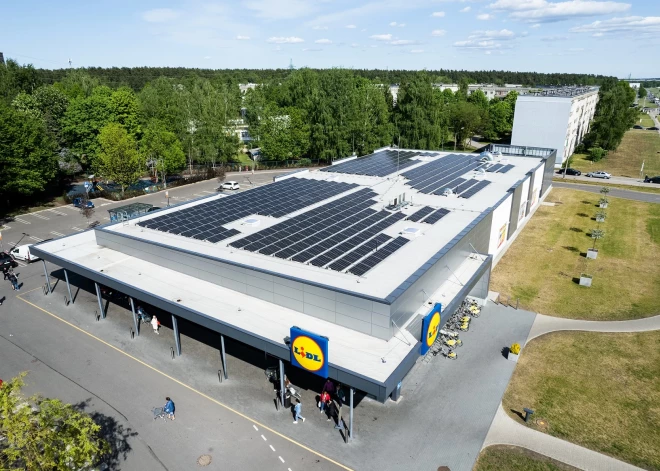 Lidl инвестирует в солнечные панели почти миллион евро