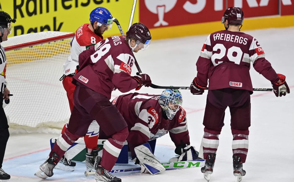 En av nøklene til suksessen til det latviske hockeylaget