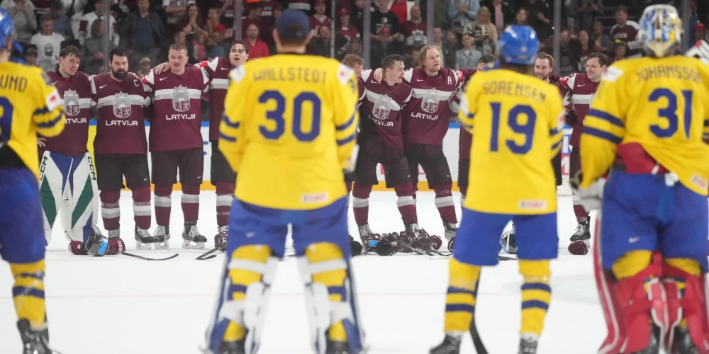 Проигрыш от Латвии в четвертьфинале ЧМ по хоккею шведы воспринимают как фиаско