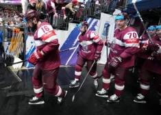 Сборная Латвии по хоккею впервые в истории играет в полуфинале чемпионата мира