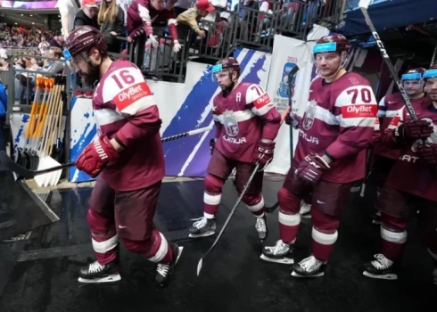 Сборная Латвии по хоккею впервые в истории играет в полуфинале чемпионата мира