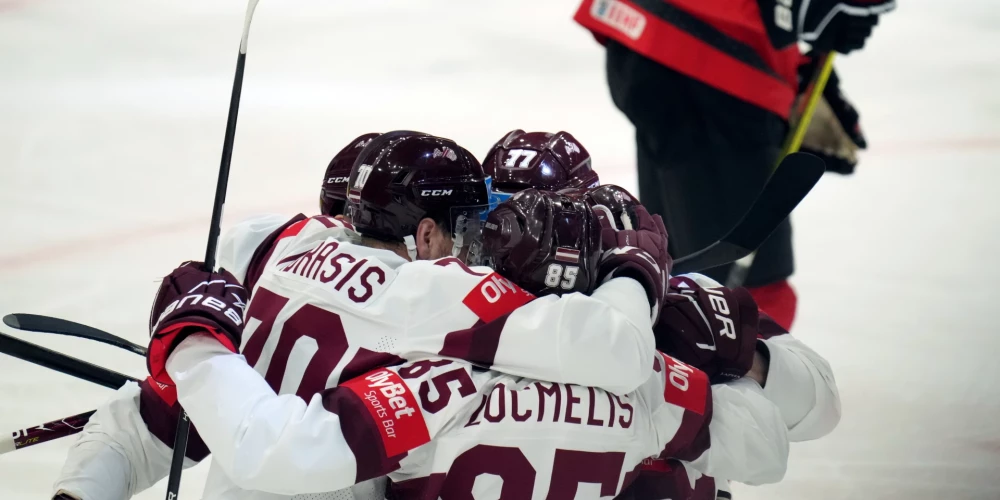 Сборная Латвии по хоккею уступила Канаде в полуфинальном матче ЧМ-2023 и сразится за бронзу