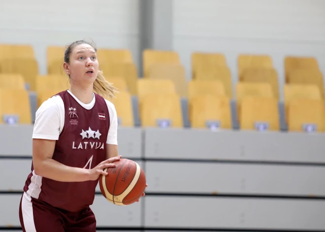 Latvijas basketbolistes otrajā pārbaudes mačā Stambulā pieveic Čehiju