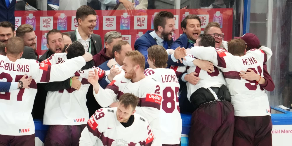 Сборная Латвии по хоккею может получить около 102 000 евро за третье место в чемпионате мира