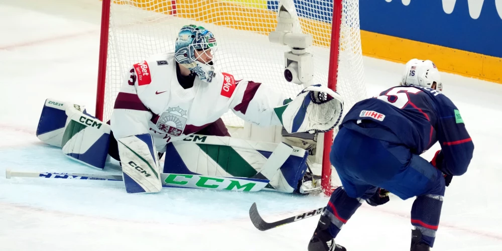 Latvijas hokeja izlase arī pasaules čempionāta beigās saglabājusi labāko mazākumu