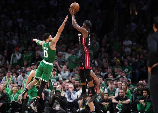 Batlers un "Heat" neļauj "Celtics" kļūt par pirmo komandu NBA vēsturē, kas atspēlējusies sērijā no 0-3