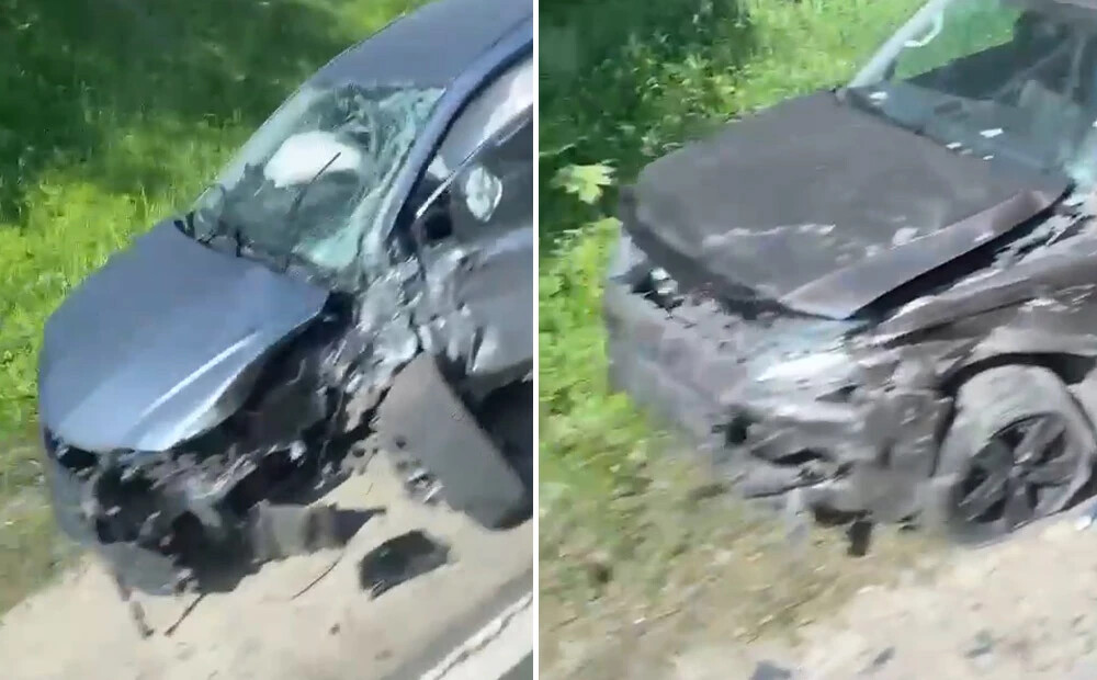 Uz A2 šosejas pie Siguldas notikusi divu automašīnu sadursme