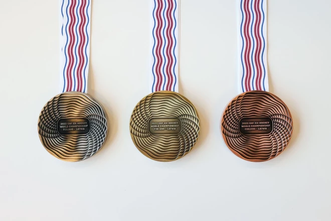 2023. gada pasaules čempionāta medaļas.