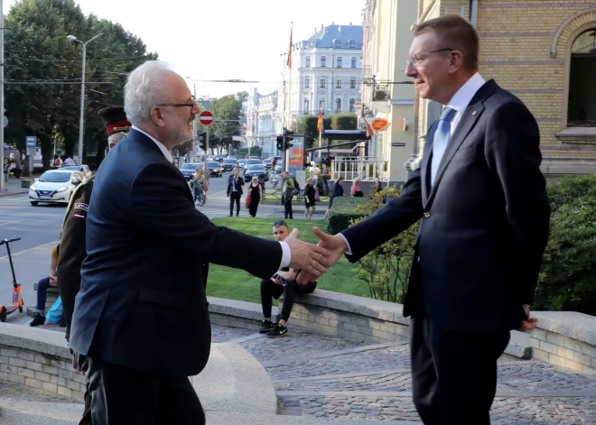 Левитс поздравил Ринкевича: в ближайшие четыре года Латвия будет в надежных руках