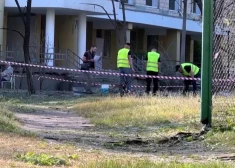 Notiek izmeklēšana par slēgtu patvertni Kijivas poliklīnikā, kā dēļ daļai cilvēku nav laikus izdevies nokļūt patvertnē.