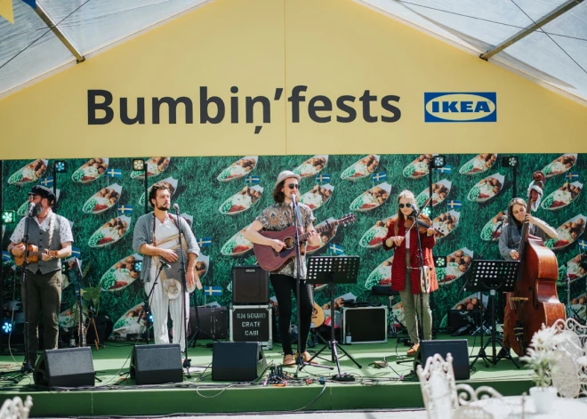 Plaša izklaides programma ģimenēm "Bumbiņ’festā"