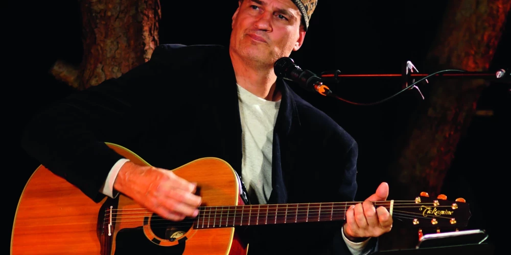 Ar džudista melno jostu un bez padomju slotaskāta. Mūziķis Māris Repšs ...