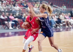 Latvijas basketbolistes pārbaudes mačā Rīgā uzvar Slovākiju