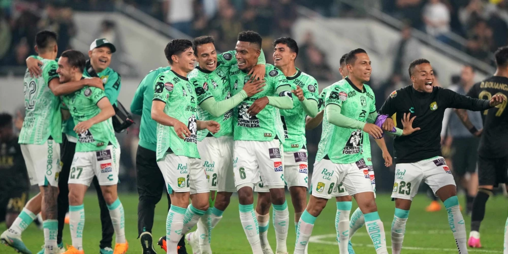 Meksikas klubs "Leon" uzvar CONCACAF Čempionu līgā