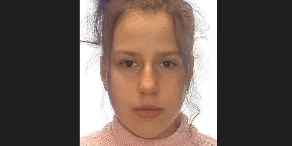 Policija meklē bezvēsts prombūtnē esošo nepilngadīgo Viktoriju Rutko