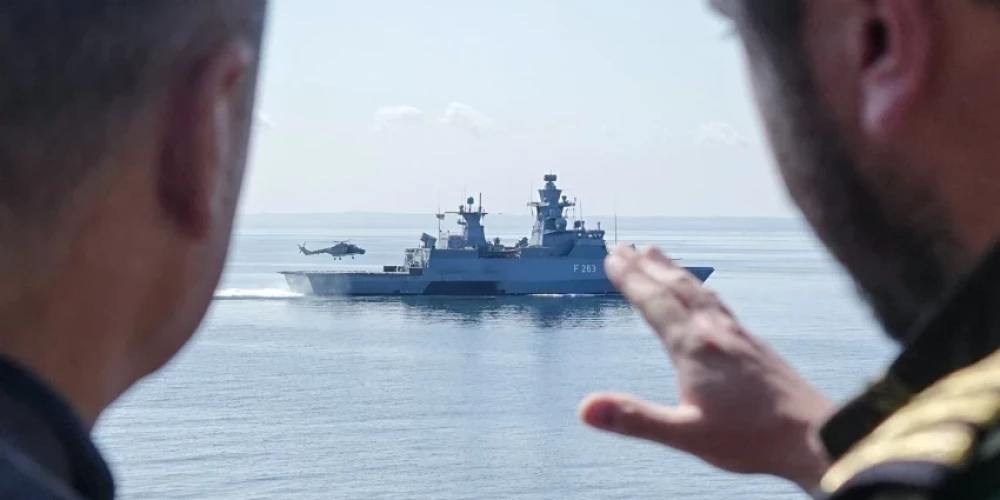 Россия вслед за НАТО начала военные учения в Балтийском море