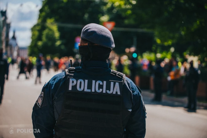 Valsts policija, rūpējoties par "Riga Pride" dalībnieku drošību.